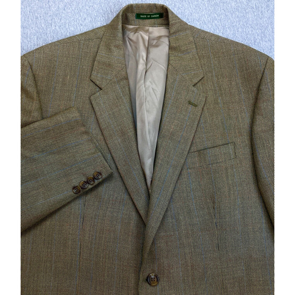 Lauren Ralph Lauren Other - Lauren Ralph Lauren Blazer Men 44L Silk Wool 2-Button Single Breasted Lined